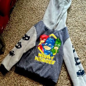 Pj masks cartoon hoodie sweater boy 4